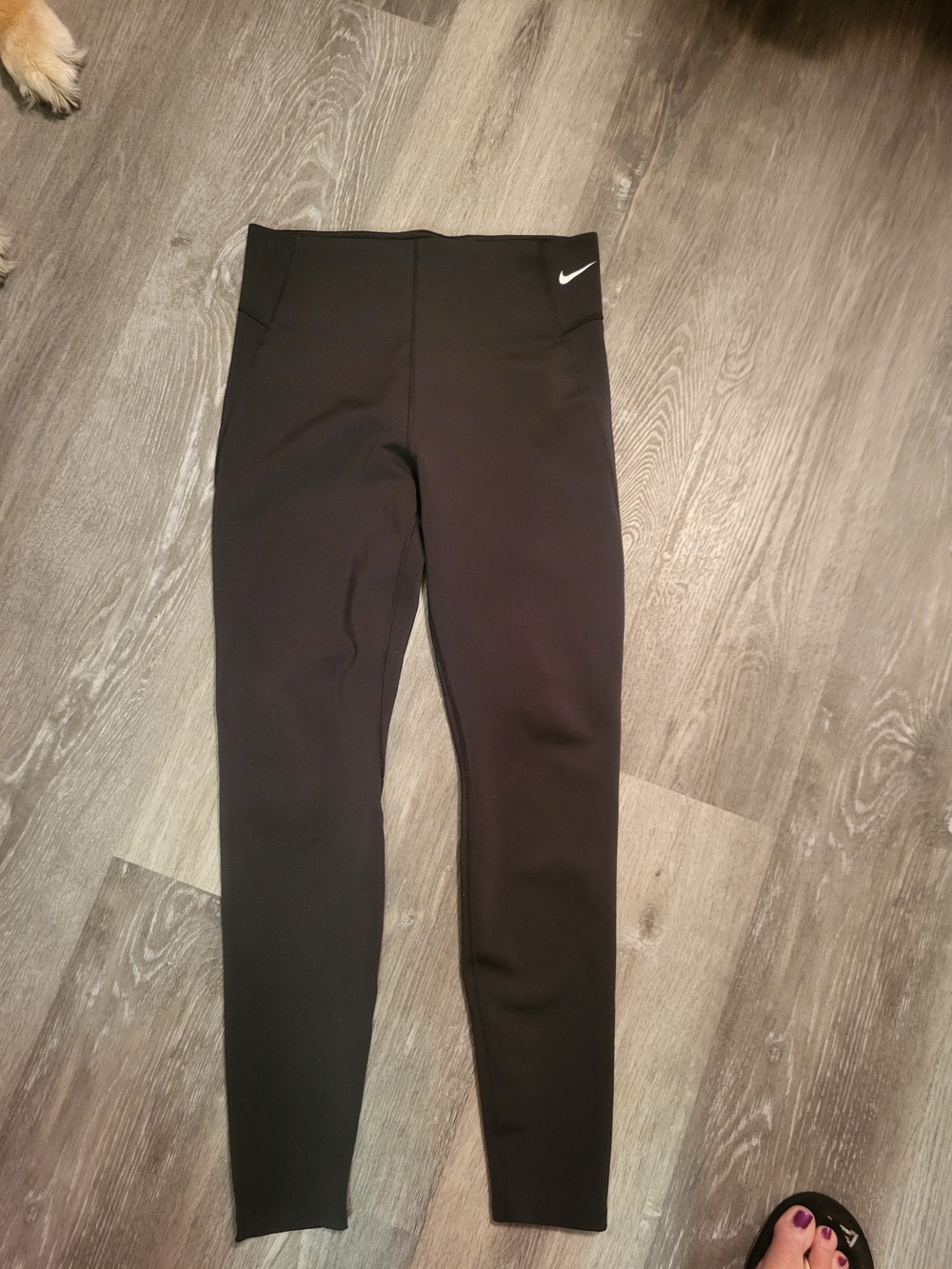 Nike DriFit Legend 2.0 Women M Compression Tight Leggings Black